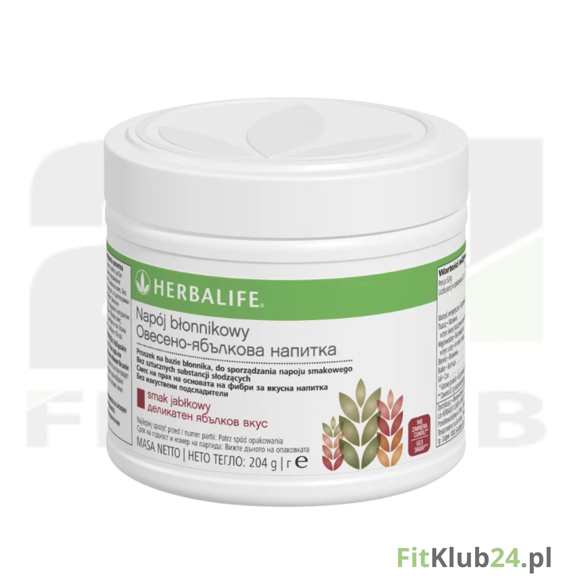 Napój błonnikowy Herbalife - zawiera błonnik z 6 źródeł