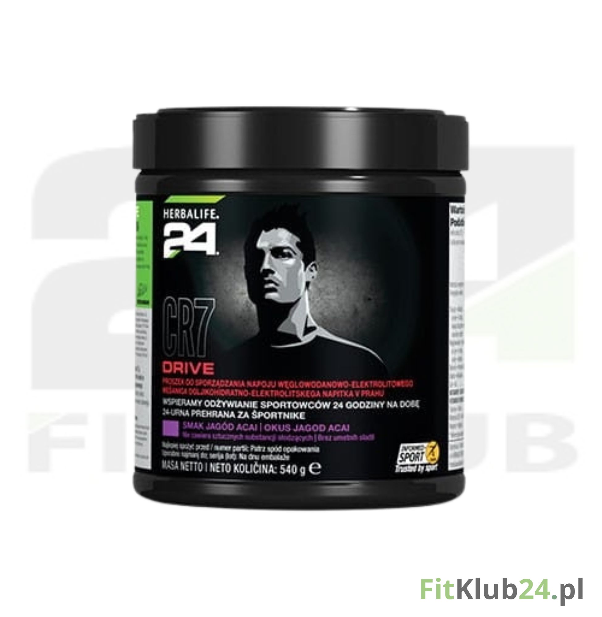 CR7 Drive Herbalife - napój hipotoniczny, puszka 540g