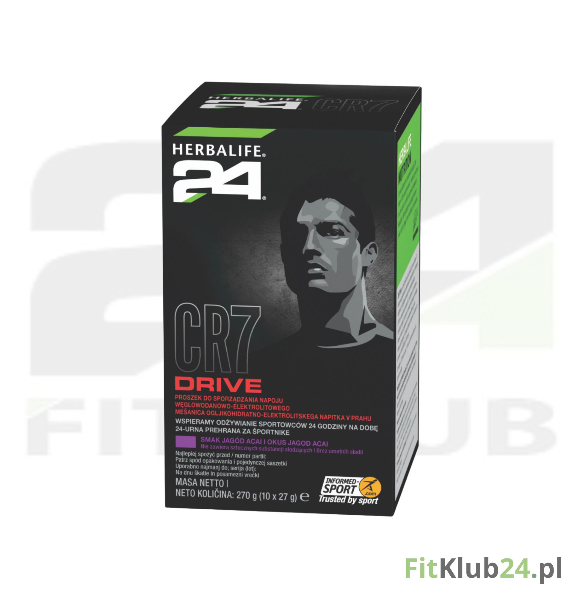 CR7 Drive Herbalife - napój hipotoniczny, saszetki 10szt.
