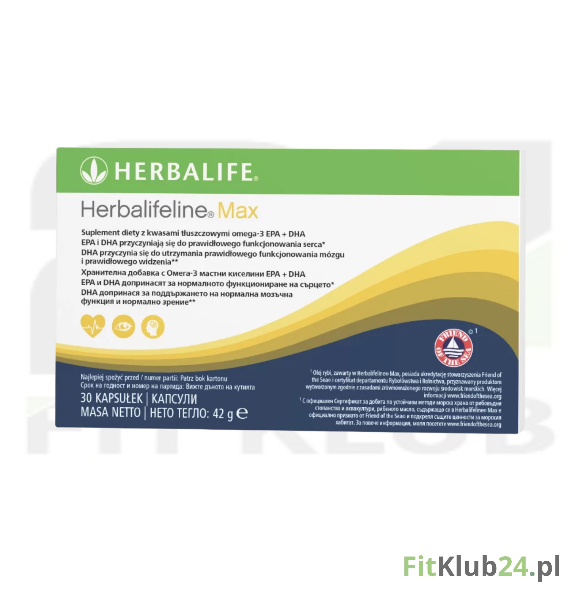 Herbalifeline Max - zdrowe serce - Kwasy Omega 3