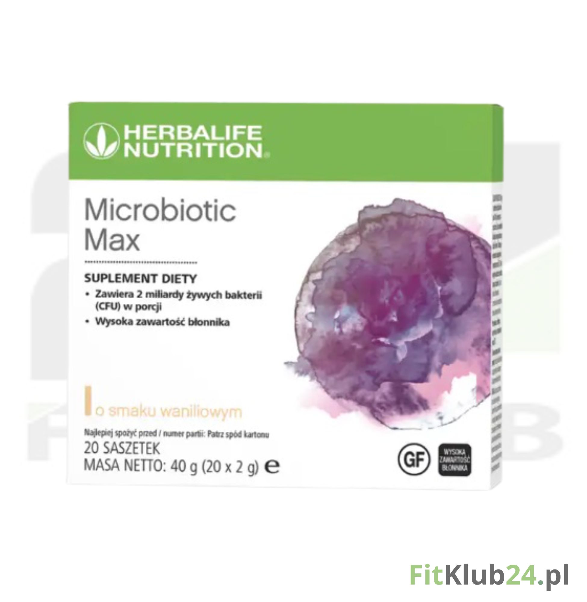 Microbiotic Max Herbalife - priobiotyk z prebiotykiem