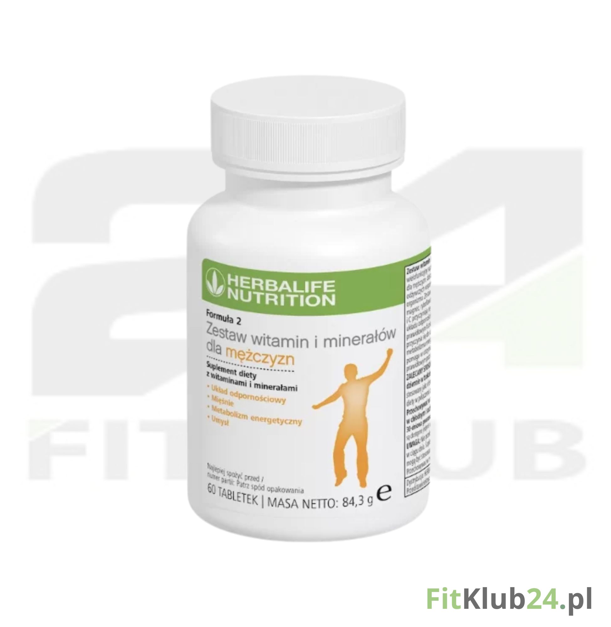 Kompleks witamin Herbalife dla mężczyzn - 60 tabletek