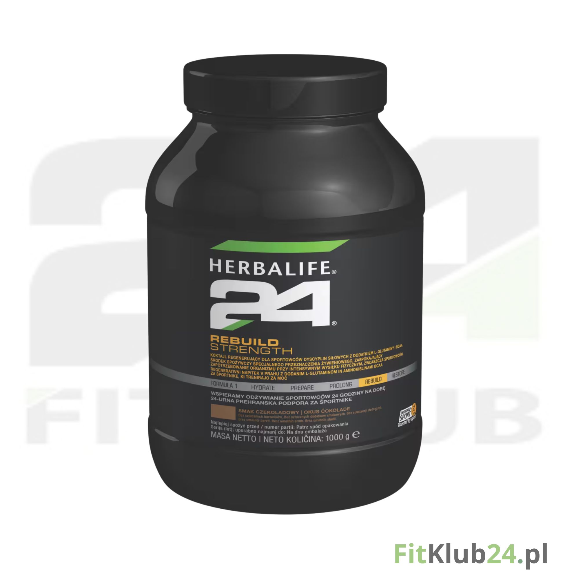 Rebuild Strength Herbalife24 - regeneracja po treningu siłowym