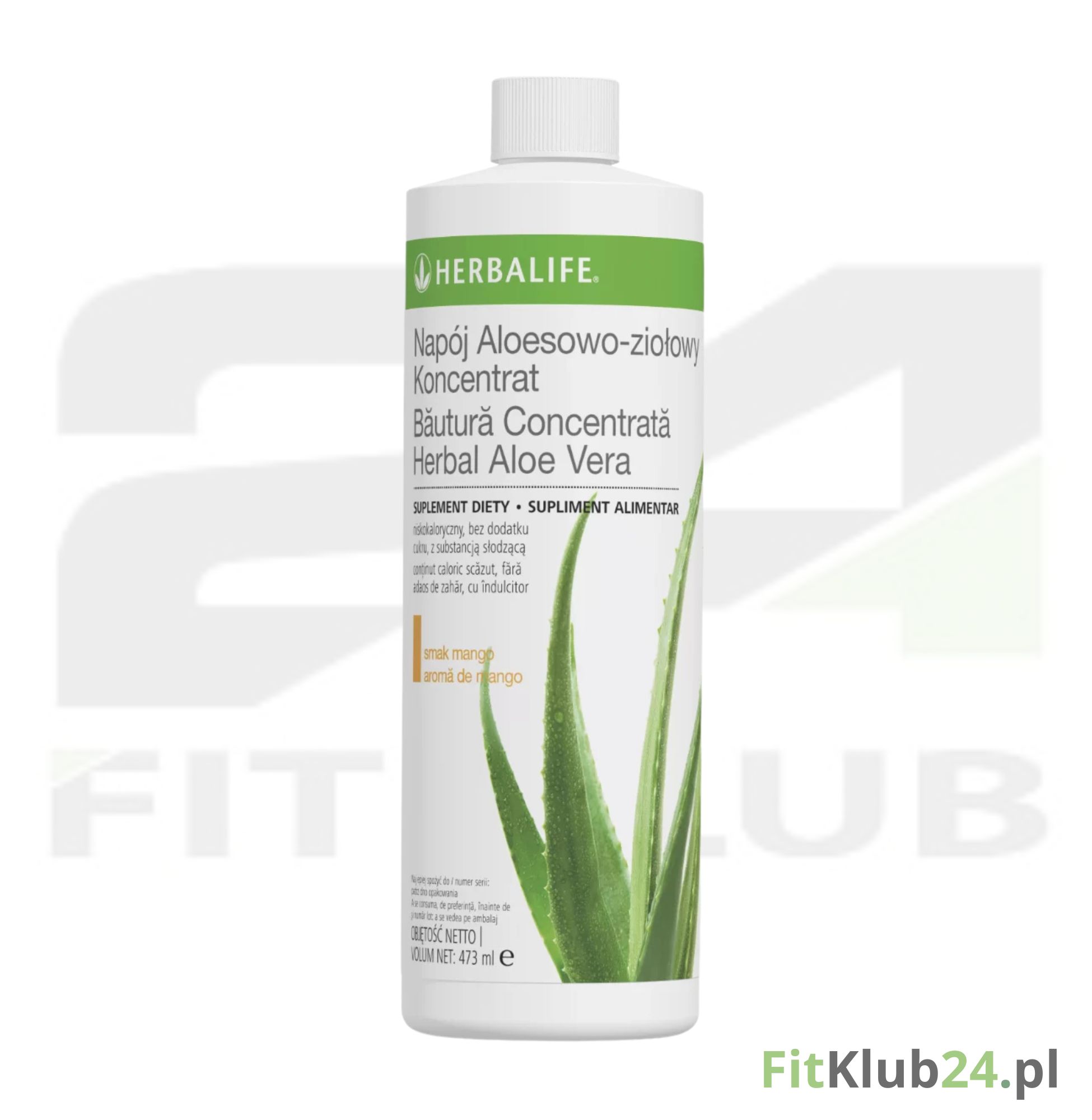 Koncentrat Aloesowy Mango Herbalife: naturalne wsparcie trawienia i nawodnienia, 473ml