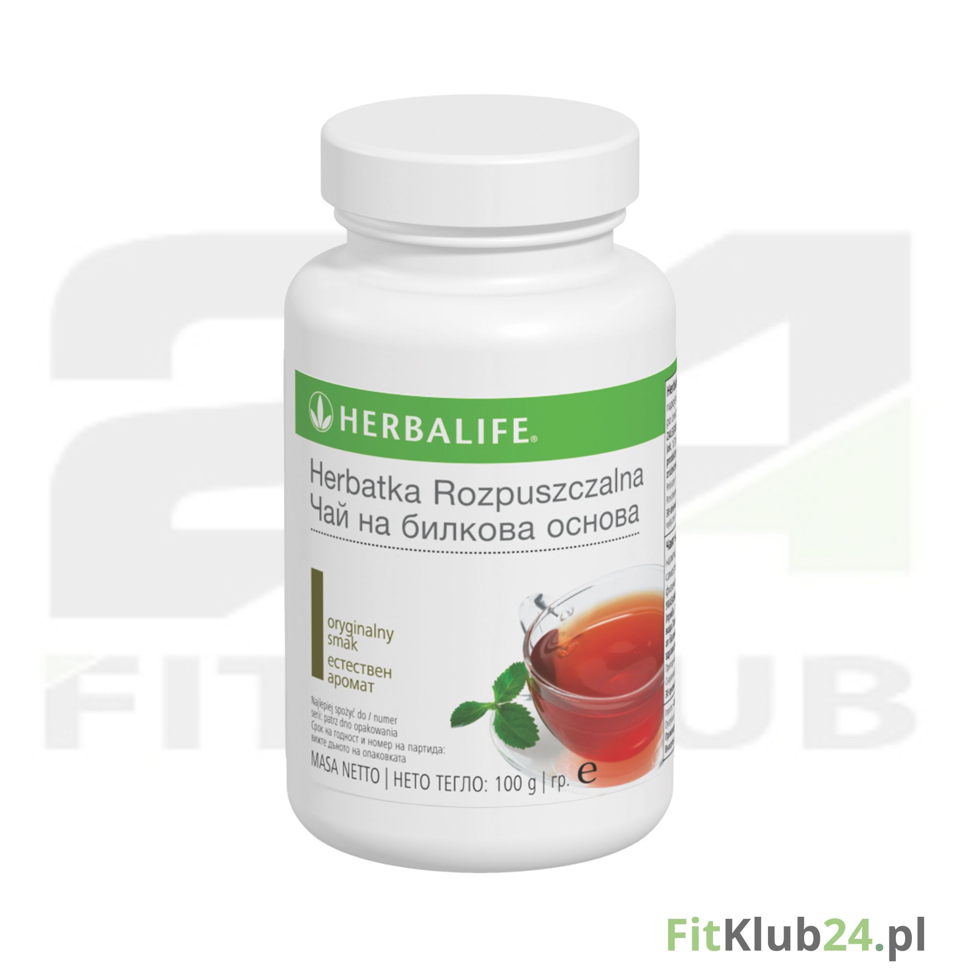 Herbatka Herbalife - napój ziołowy, oryginalny smak 102g
