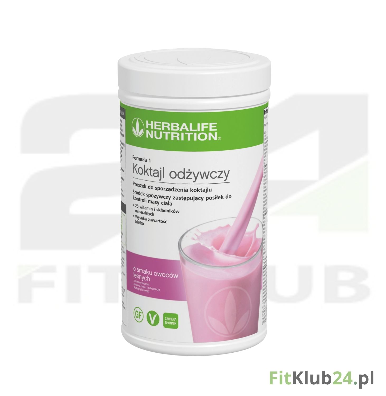 Herbalife Koktajl odżywczy 550g owoce leśne