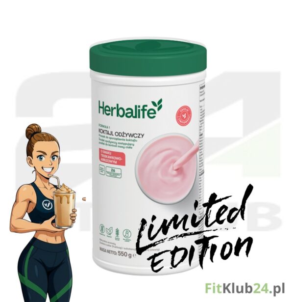 Koktajl odżywczy Formuła 1 arbuzowo - truskawkowy 550g – zamiennik posiłku Herbalife